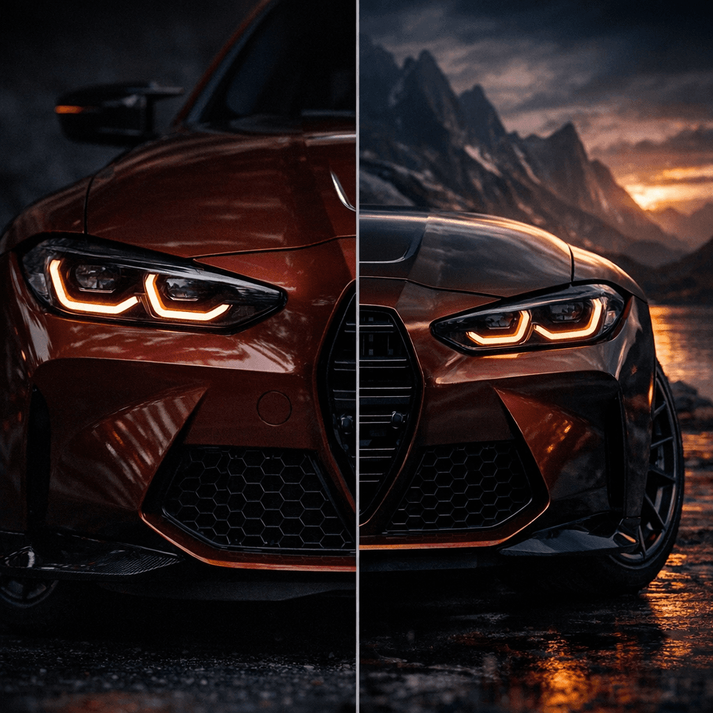 AI matching vehicle details from reference photos